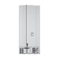 Gordon Ramsay by THOR Kitchen 30" 17.5 cu. ft. French Door Counter Depth Refrigerator with Ice Maker in White with Black Accents, RF3017FFDW-BLK