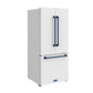 Gordon Ramsay by THOR Kitchen 30" 17.5 cu. ft. French Door Counter Depth Refrigerator with Ice Maker in White with Blue Accents, RF3017FFDW-BLU