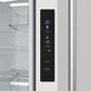 Gordon Ramsay by THOR Kitchen 30" 17.5 cu. ft. French Door Counter Depth Refrigerator with Ice Maker in White, RF3017FFDW