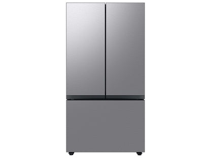 SAMSUNG Bespoke 36" 30 cu. ft. Standard Depth 3-Door French Door Smart Refrigerator in Stainless Steel with AutoFill Water Pitcher & Ice Maker
