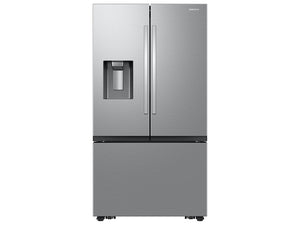 SAMSUNG 36" 31 cu. ft. Standard Depth Mega Capacity 3-Door French Door Refrigerator with Four Types of Ice in Stainless Steel