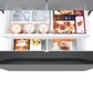 SAMSUNG 36" 31 cu. ft. Standard Depth Mega Capacity 3-Door French Door Refrigerator with Four Types of Ice in Stainless Steel