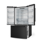 Gordon Ramsay by THOR Kitchen 36" 20.3 cu. ft. French Door Counter Depth Refrigerator with Ice Maker in Matte Black, RF3621CTD00