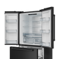 Gordon Ramsay by THOR Kitchen 36" 20.3 cu. ft. French Door Counter Depth Refrigerator with Ice Maker in Matte Black, RF3621CTD00