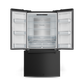 Gordon Ramsay by THOR Kitchen 36" 20.3 cu. ft. French Door Counter Depth Refrigerator with Ice Maker in Matte Black, RF3621CTD00
