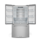 Gordon Ramsay by THOR Kitchen 36" 20.3 cu. ft. French Door Counter Depth Refrigerator with Ice Maker in Stainless Steel, RF3621CTD99
