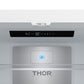 Gordon Ramsay by THOR Kitchen 36" 20.3 cu. ft. Counter Depth Refrigerator with Ice Maker in White with Blue Accents, RF3621CTDW-BLU