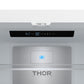 Gordon Ramsay by THOR Kitchen 36" 20.3 cu. ft. Counter Depth Refrigerator with Ice Maker in White with Rose Gold Accents, RF3621CTDW-RSG