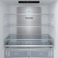 Gordon Ramsay by THOR Kitchen 36" 20.3 cu. ft. Counter Depth Refrigerator with Ice Maker in White with Rose Gold Accents, RF3621CTDW-RSG