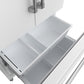 Gordon Ramsay by THOR Kitchen 36" 20.3 cu. ft. French Door Counter Depth Refrigerator with Ice Maker in White, RF3621CTDW