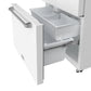 Gordon Ramsay by THOR Kitchen 36" 20.3 cu. ft. French Door Counter Depth Refrigerator with Ice Maker in White, RF3621CTDW