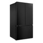 Cosmo Vista Collection 36-Inch Counter-Depth 3-Door French Door Refrigerator, 27.4 cu. ft. with Internal Water Dispenser and Ice Maker, Matte Black, COS-RFFV283RBK