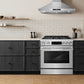 Cosmo Stellar Collection 30-Inch Slide-In Gas Range with 5 Sealed Burners, 4.8 cu. ft. Convection Oven and Air Fry, Stainless Steel, COS-RGS305SS