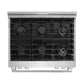 Cosmo Stellar Collection 36-Inch Slide-In Gas Range with 6 Sealed Burners, 6.1 cu. ft. Convection Oven and Air Fry, Stainless Steel, COS-RGS366SS