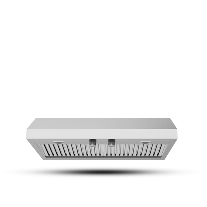 Induction Hardware 30-Inch Under Cabinet Range Hood, 400 CFM, Stainless Steel, RH-PRO-30-SS