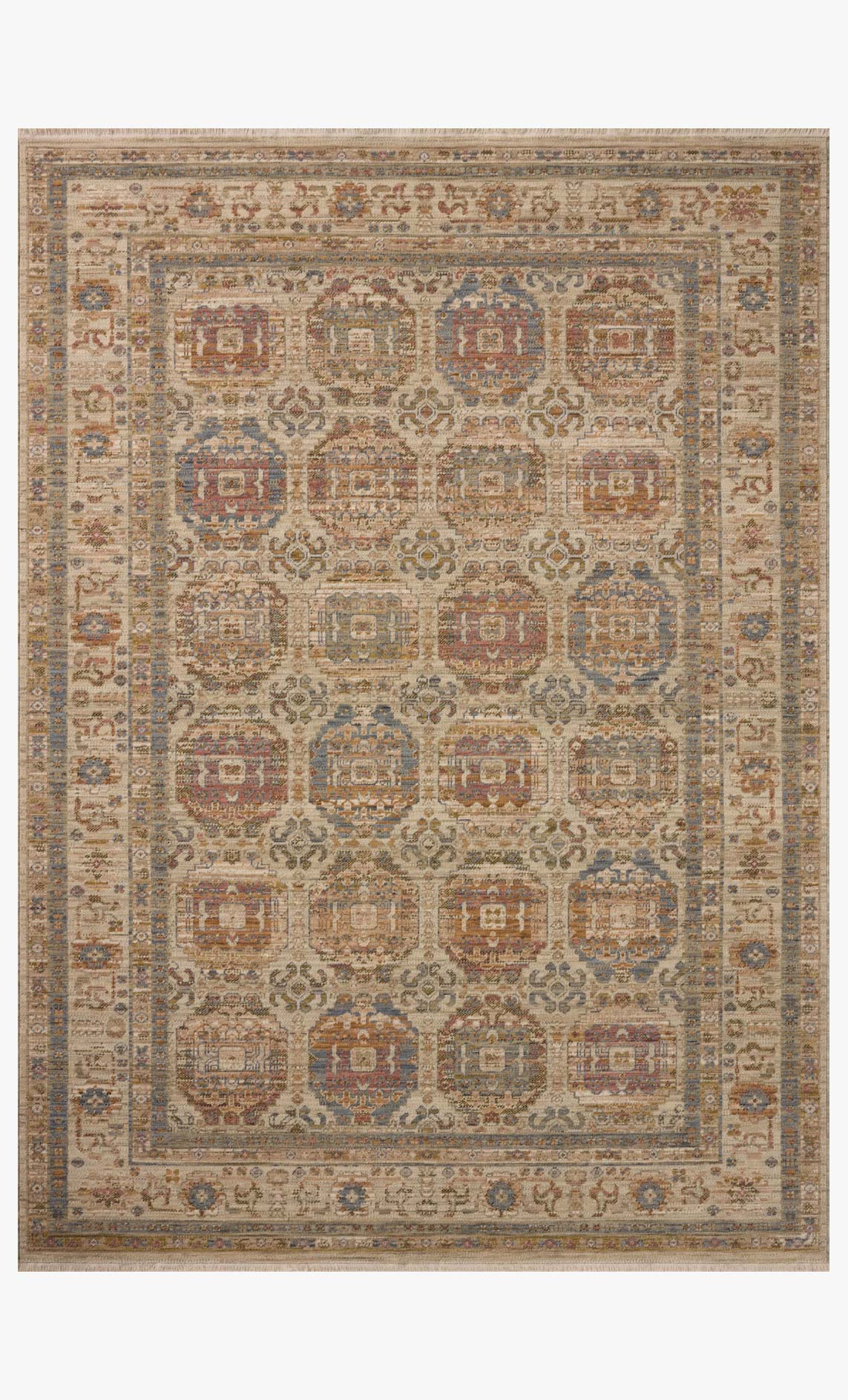 Loloi Reign REN-04 Dove / Multi area rug - image 1