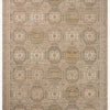 Loloi Reign Collection Power Loomed Transitional Area Rug REN-04 - Linen / Lilac