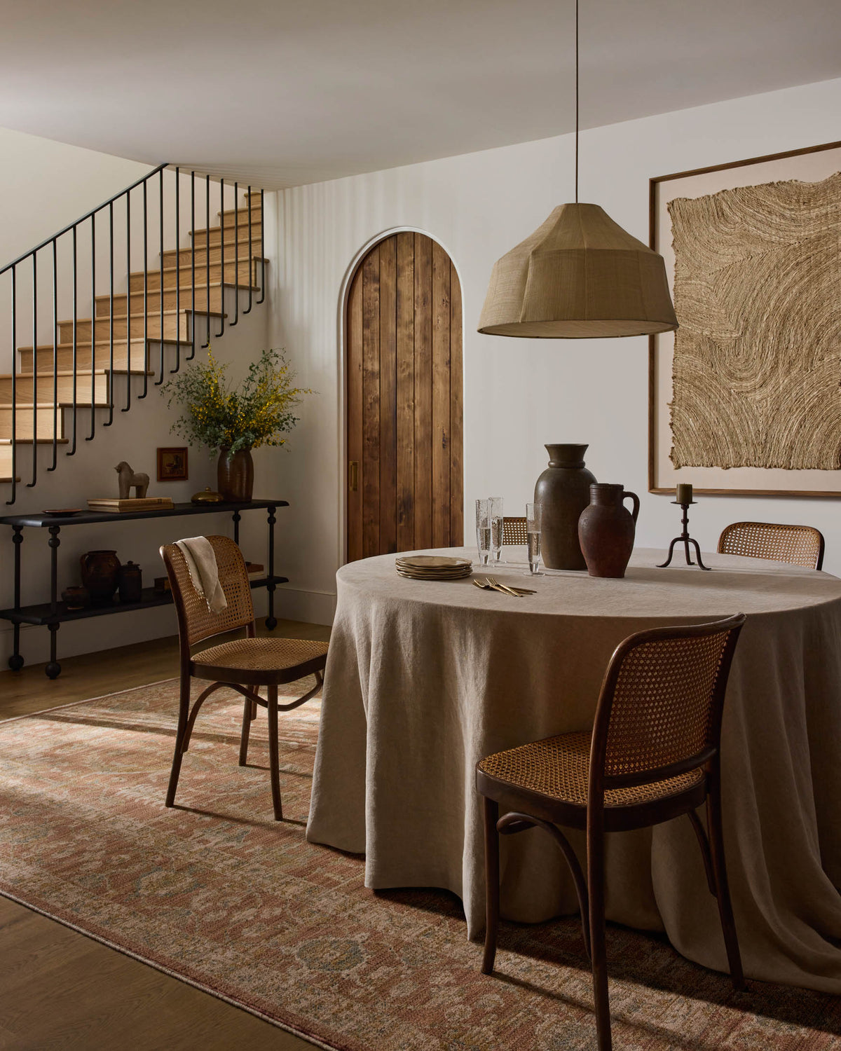 Loloi Reign REN-07 Terracotta / Sky area rug - image 3