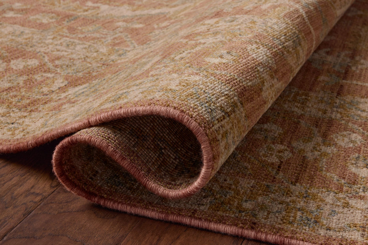 Loloi Reign REN-07 Terracotta / Sky area rug - image 6