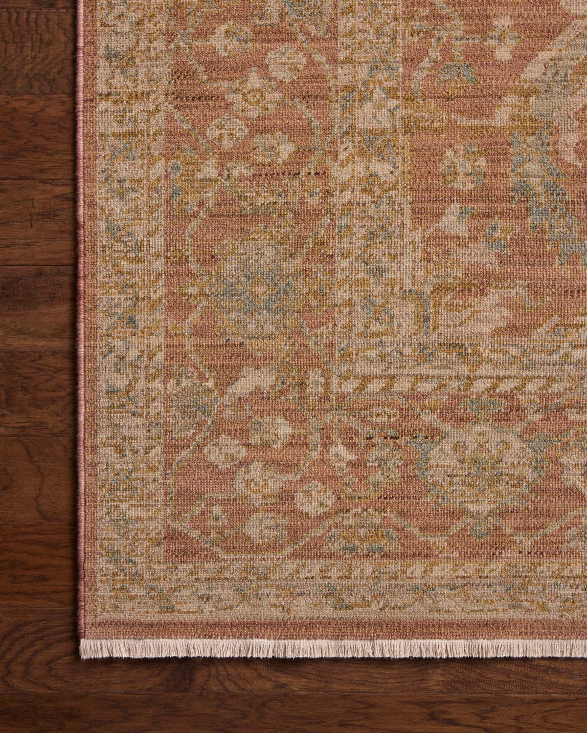 Loloi Reign REN-07 Terracotta / Sky area rug - image 7