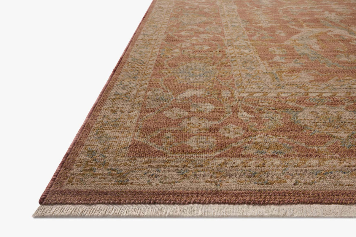Loloi Reign REN-07 Terracotta / Sky area rug - image 5