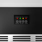 Gordon Ramsay by THOR Kitchen 15" Built-in 58 lbs. Ice Maker in Stainless Steel with Black Accents, RIM1501-BLK