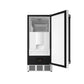 Gordon Ramsay by THOR Kitchen 15" Built-in 58 lbs. Ice Maker in Stainless Steel with Black Accents, RIM1501-BLK