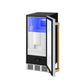 Gordon Ramsay by THOR Kitchen 15" Built-in 58 lbs. Ice Maker in Stainless Steel with Bronze Accents, RIM1501-BRZ