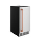 Gordon Ramsay by THOR Kitchen 15" Built-in 58 lbs. Ice Maker in Stainless Steel with Rose Gold Accents, RIM1501-RSG