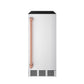 Gordon Ramsay by THOR Kitchen 15" Built-in 58 lbs. Ice Maker in Stainless Steel with Rose Gold Accents, RIM1501-RSG