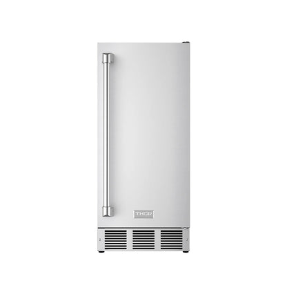 Gordon Ramsay by THOR Kitchen 15" Built-in 58 lbs. Ice Maker in Stainless Steel, RIM1501