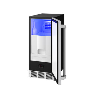 Gordon Ramsay by THOR Kitchen 15" Built-in 58 lbs. Ice Maker in Stainless Steel, RIM1501