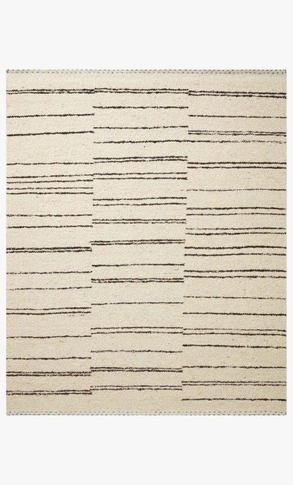 Loloi Roman ROM-04 Natural / Charcoal area rug - image 1