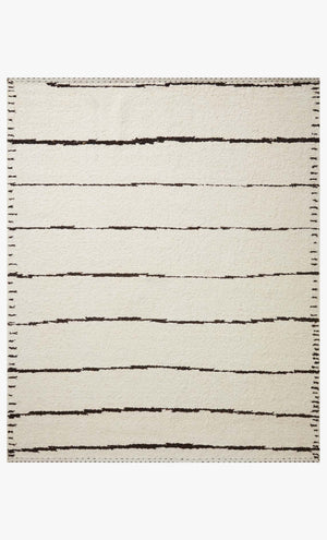 Loloi Roman ROM-05 Ivory / Black area rug - image 1
