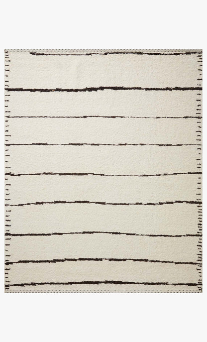 Loloi Roman ROM-05 Ivory / Black area rug - image 1