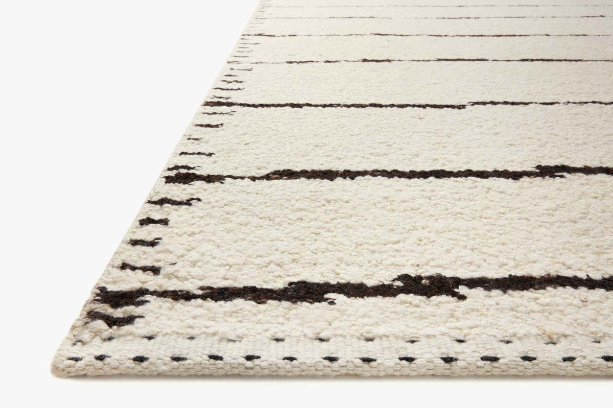 Loloi Roman ROM-05 Ivory / Black area rug - image 3