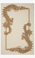 Loloi Romi RMI-01 Ivory / Spice area rug - image 1