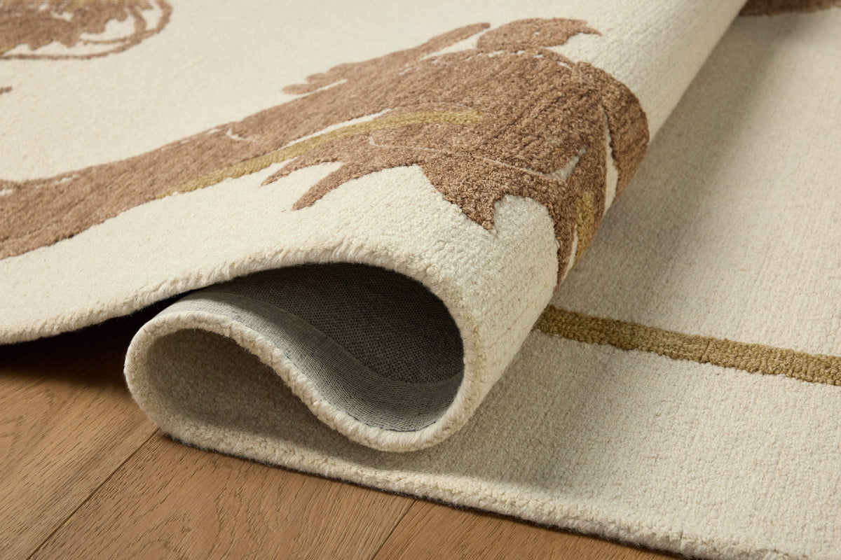 Loloi Romi RMI-01 Ivory / Spice area rug - image 3