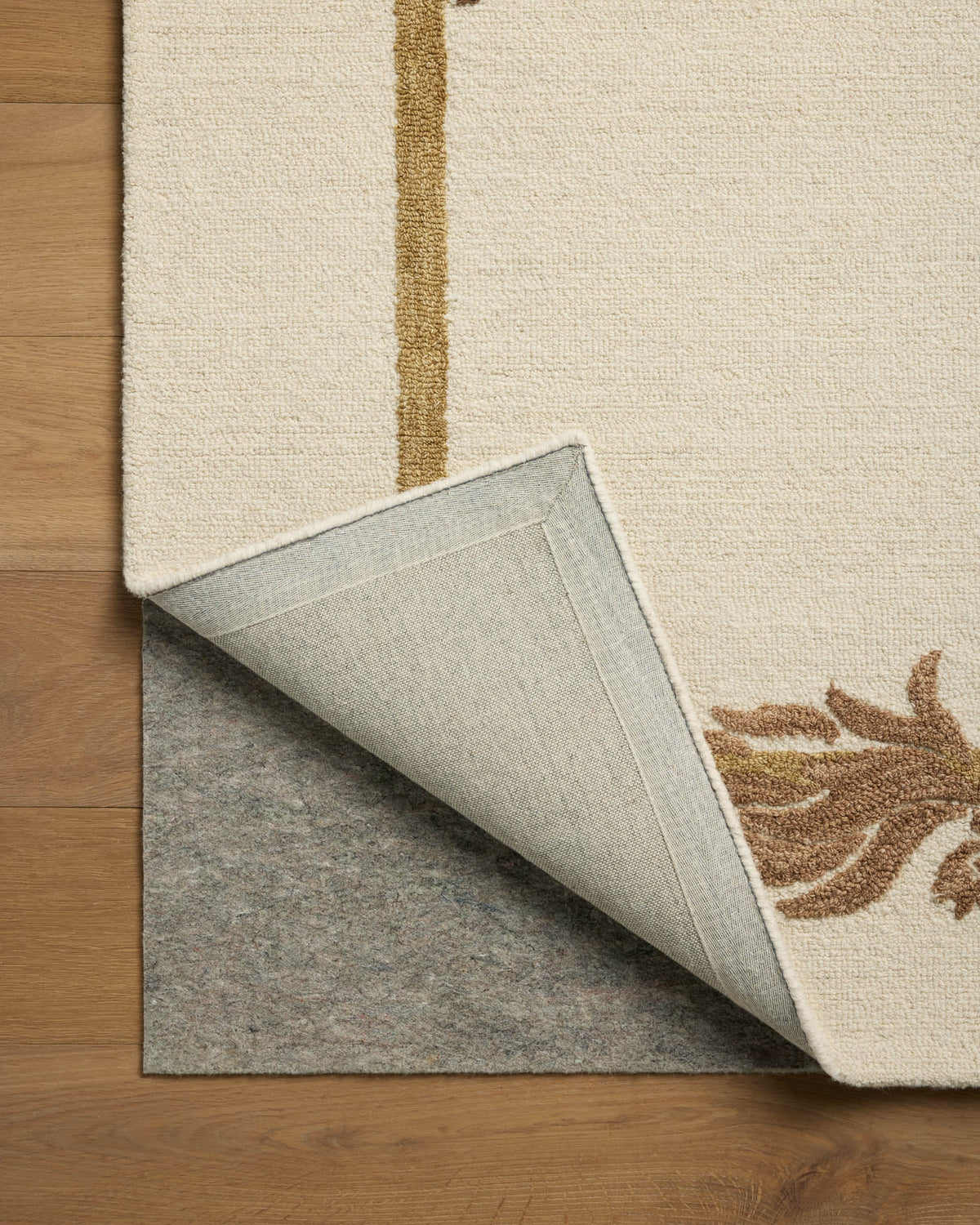 Loloi Romi RMI-01 Ivory / Spice area rug - image 5