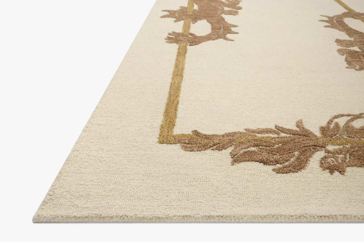 Loloi Romi RMI-01 Ivory / Spice area rug - image 2