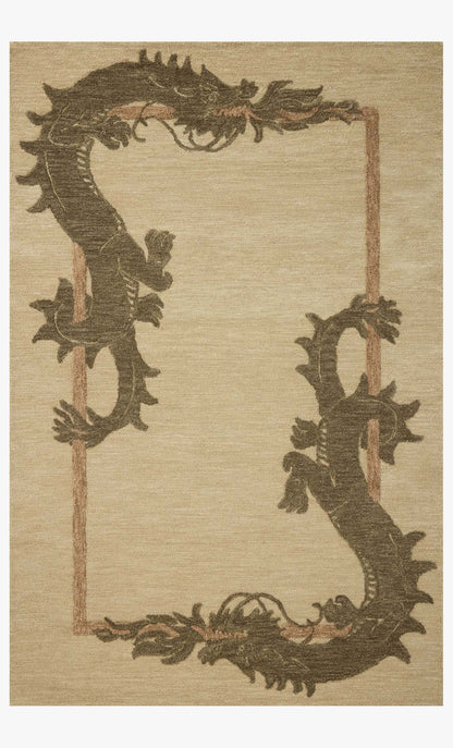 Loloi Romi RMI-01 Natural / Olive area rug - image 1