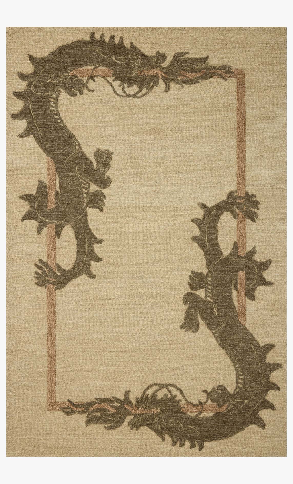 Loloi Romi RMI-01 Natural / Olive area rug - image 1