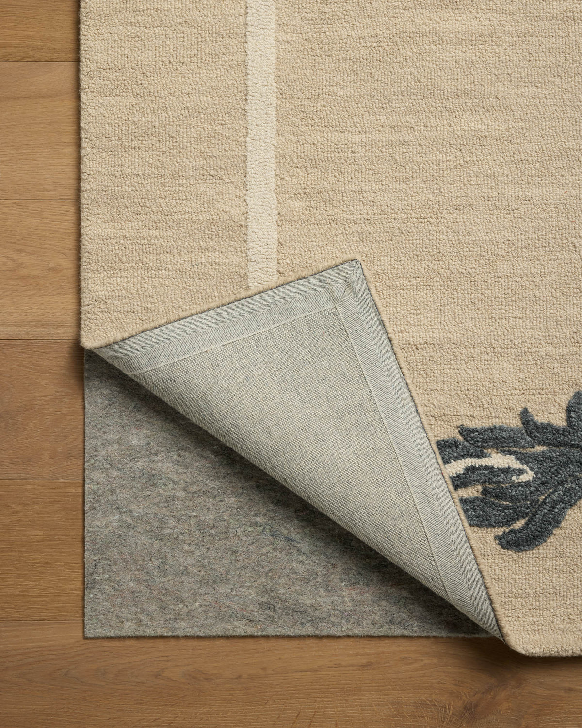 Loloi Romi RMI-01 Oatmeal / Midnight area rug - image 5
