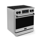 Gordon Ramsay by THOR Kitchen 30" 4.55 cu. ft. Professional Electric Range with Tilt Panel Touch Control, Self-Clean and Air Fry in Stainless Steel with Black Accents, RSE30-BLK