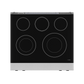 Gordon Ramsay by THOR Kitchen 30" 4.55 cu. ft. Professional Electric Range with Tilt Panel Touch Control, Self-Clean and Air Fry in Stainless Steel with Black Accents, RSE30-BLK