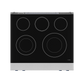 Gordon Ramsay by THOR Kitchen 30" 4.55 cu. ft. Professional Electric Range with Tilt Panel Touch Control, Self-Clean and Air Fry in Stainless Steel with Navy Blue Accents, RSE30-BLU