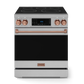 Gordon Ramsay by THOR Kitchen 30" 4.55 cu. ft. Professional Electric Range with Tilt Panel Touch Control, Self-Clean and Air Fry in Stainless Steel with Rose Gold Accents, RSE30-RSG