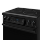 Gordon Ramsay by THOR Kitchen 30" 4.55 cu. ft. Professional Electric Range with Tilt Panel Touch Control, Self-Clean and Air Fry in Matte Black, RSE30B