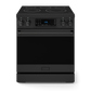 Gordon Ramsay by THOR Kitchen 30" 4.55 cu. ft. Professional Electric Range with Tilt Panel Touch Control, Self-Clean and Air Fry in Matte Black, RSE30B