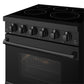 Gordon Ramsay by THOR Kitchen 30 Inch Professional Electric Range, 5 Element, Convection Oven in Matte Black, RSE30PB